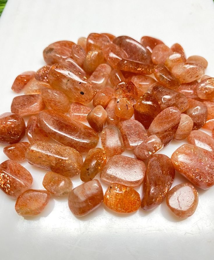 Wholesale Lot Sunstone Tumble Crystal Healing Energy - Natural Sunstone Loose Tumble Stone For Jewelry.jpg