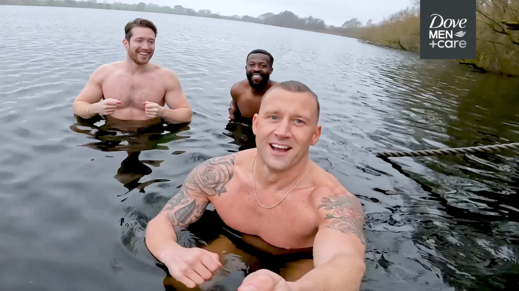 Cast members in Dove 'Men Care' campaign, selected by Casper Black Casting