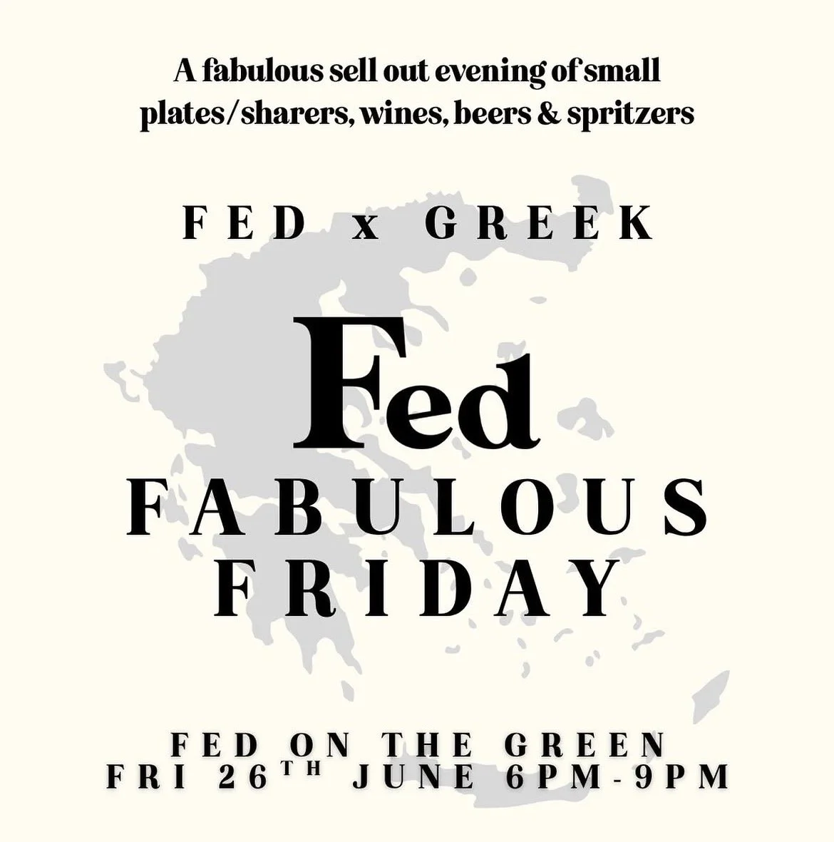 Fabulous Friday | Greek Night