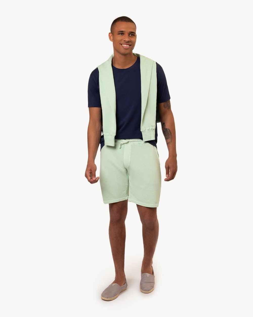 Shorts Herren Kurze Hose Jersey Grün Kordelzug von Komodo — ECIZO -  Nachhaltige Mode für Damen, Herren und Kinder