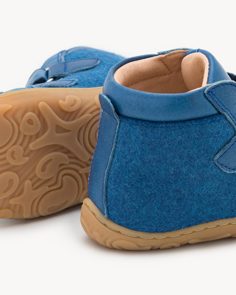 Kinderschuhe Disana Bio Recycling Filz Blau Zehenschutz Klettverschluss —  ECIZO - Nachhaltige Mode für Damen, Herren und Kinder