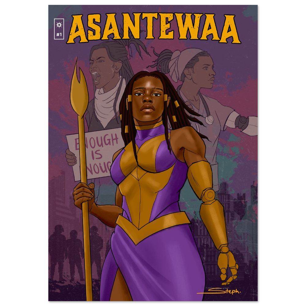 Asantwaa Comic Poster