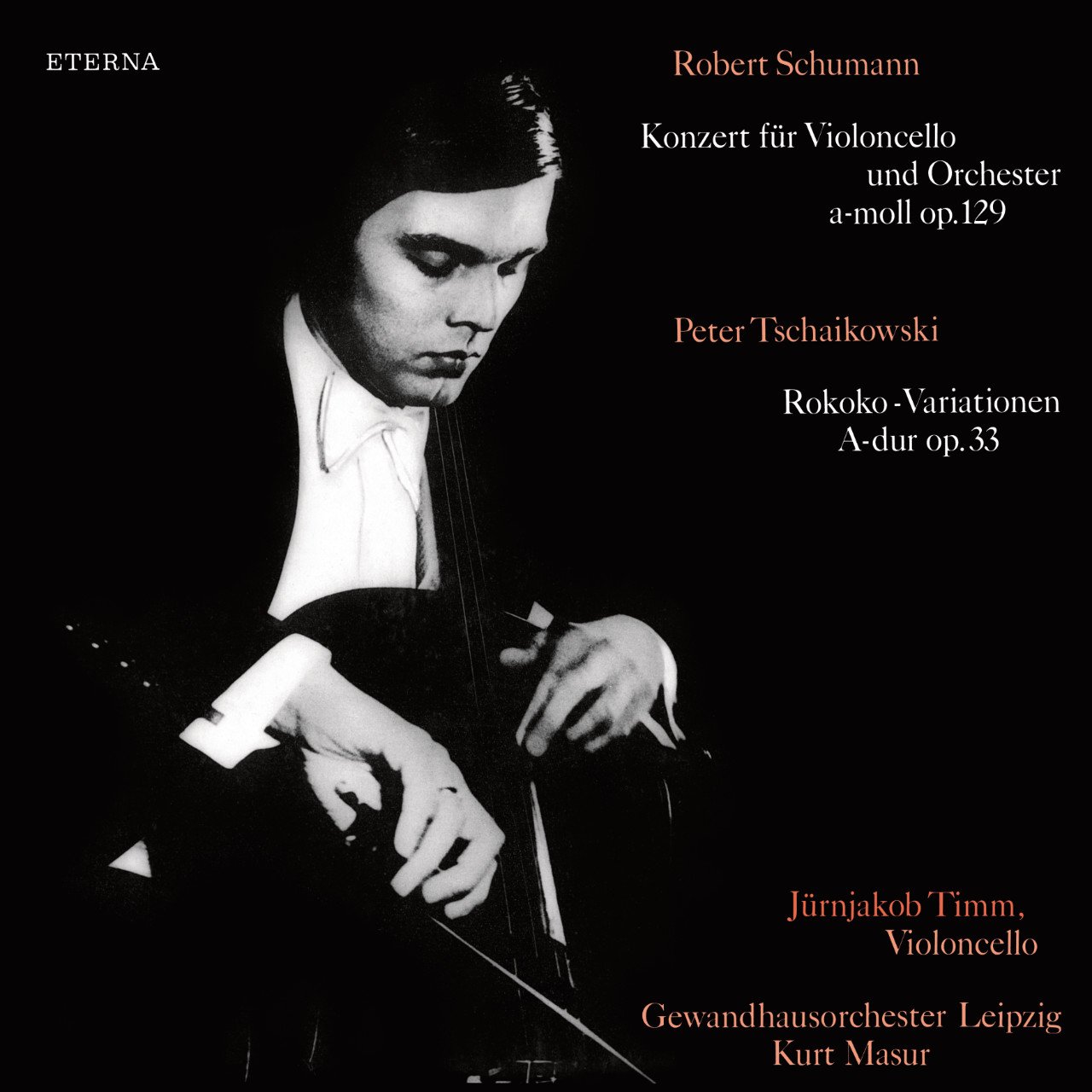 Kurt Masur Schumann And Tschaikowski Cover