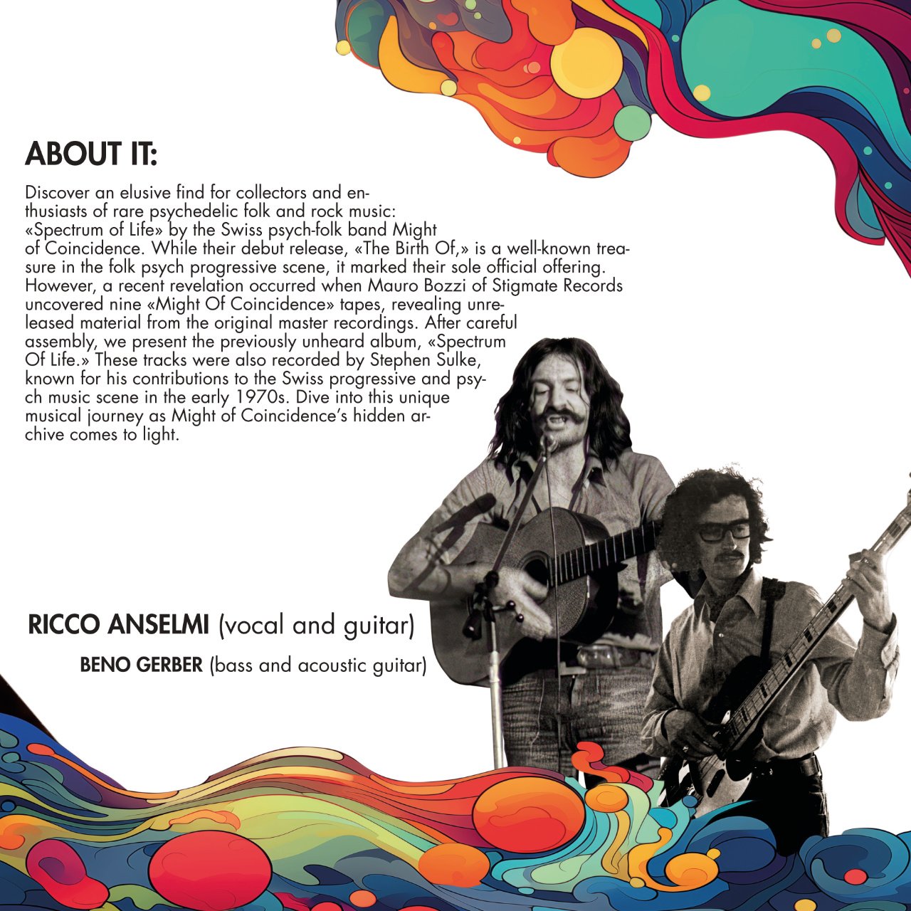 Might of Coincidence Spectrum of Life Cover Inside