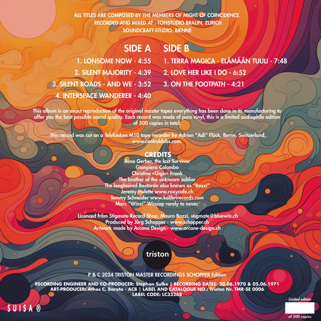 Might of Coincidence Spectrum of Life Cover Backside
