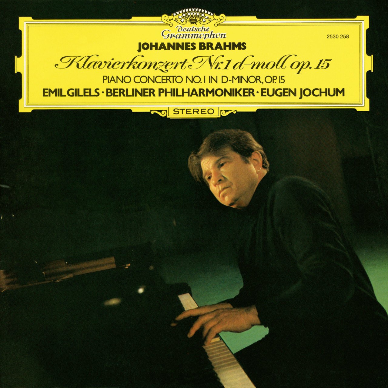 Johannes Brahms Concerto For Piano And Orchestra No. 1 Cover