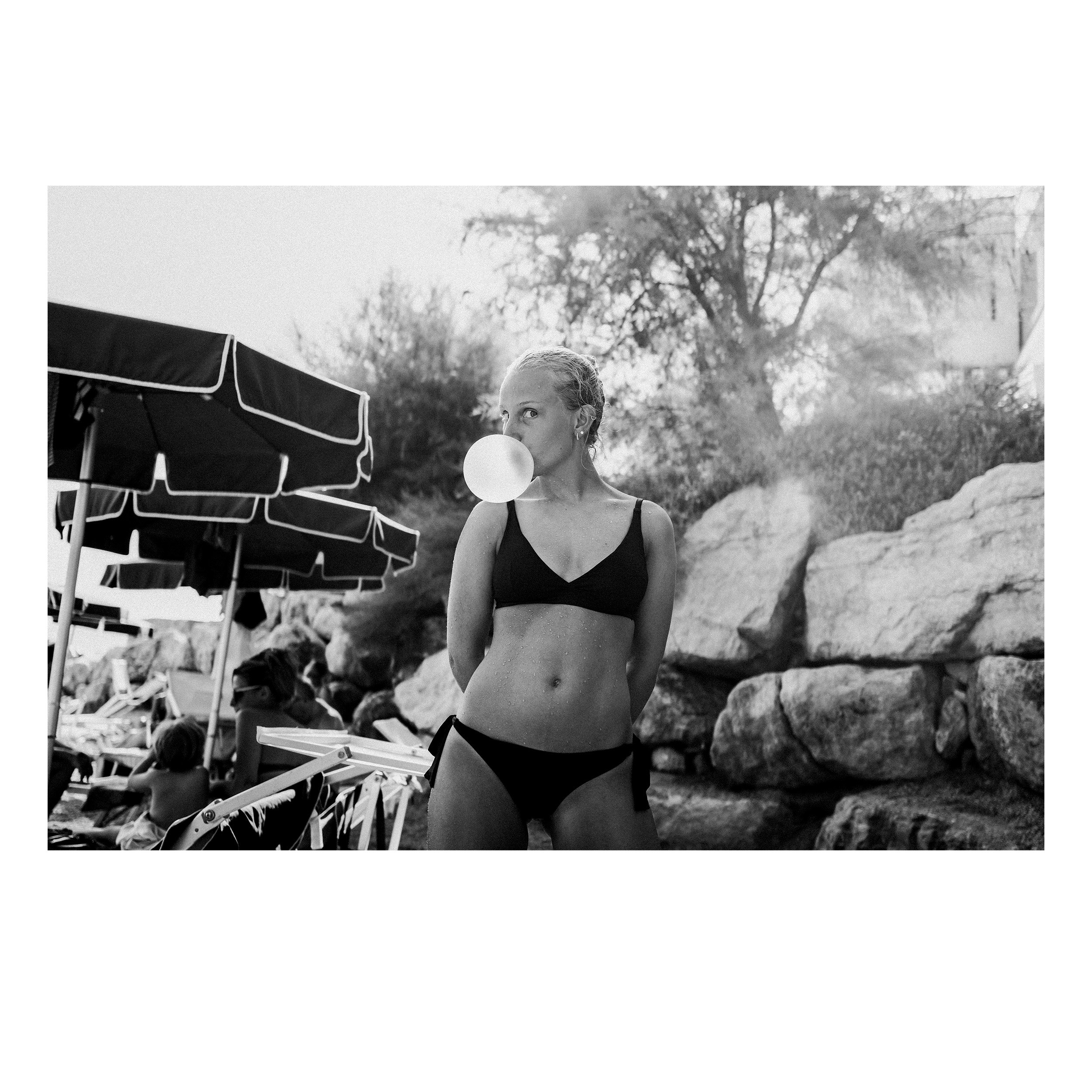 Bubble girl