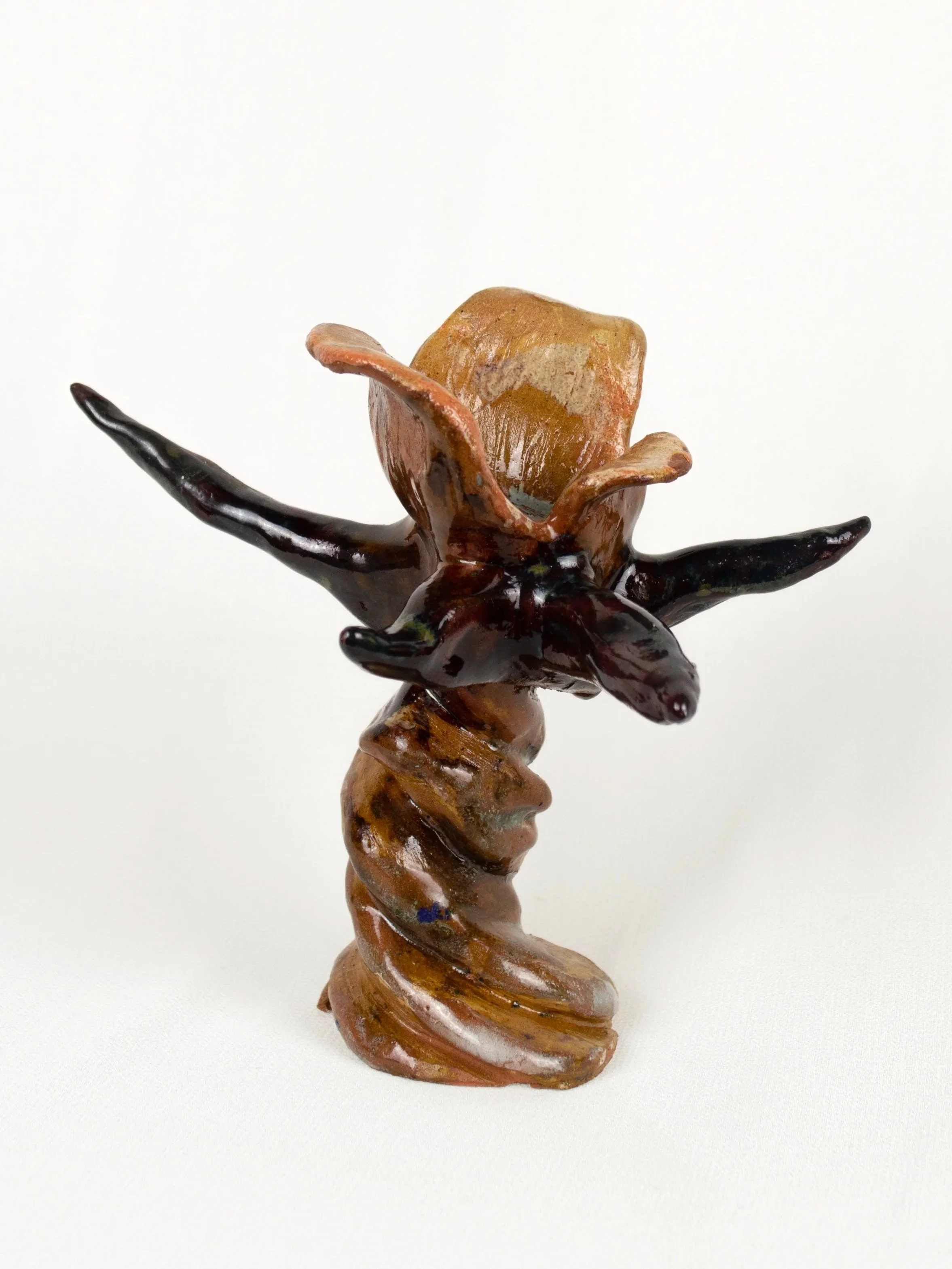 Spadix, 2025. Glazed earthenware — 11.5 x 12.5 x 7.5 cm