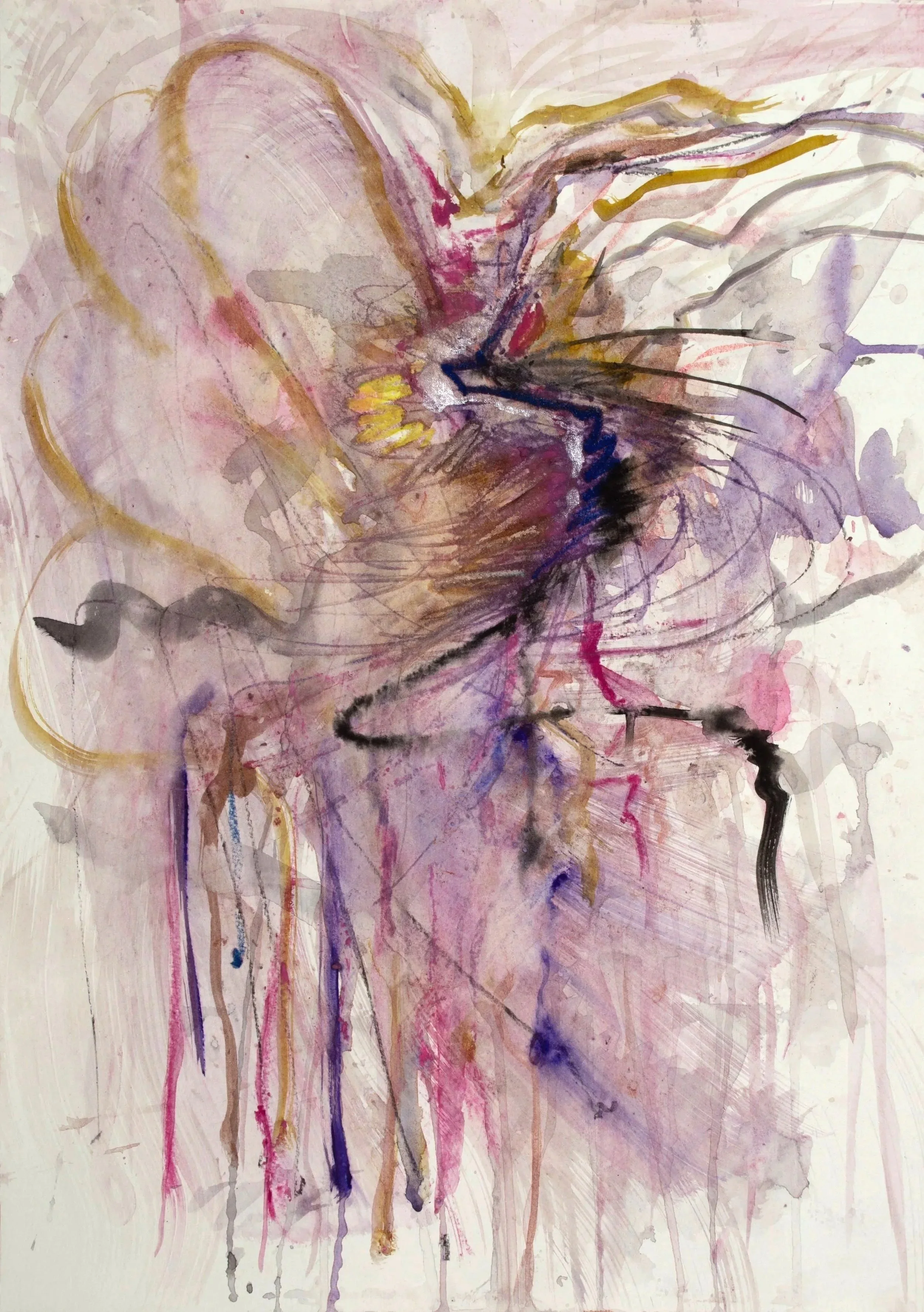 Rapture, 2022. Watercolour on paper — 42 x 29.7 cm