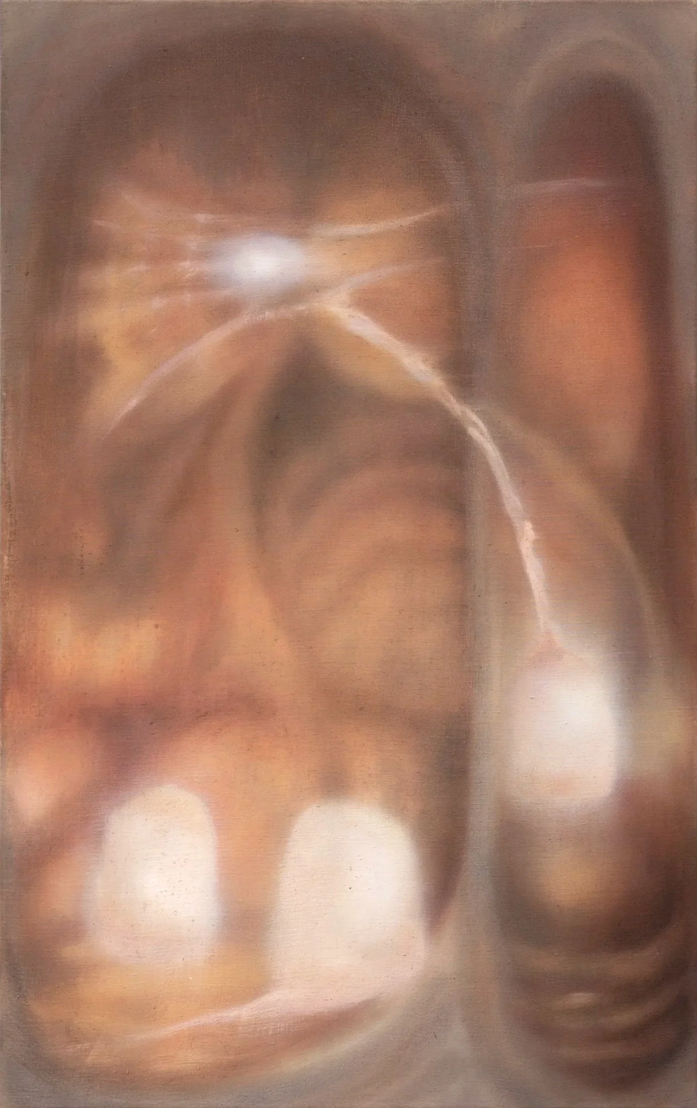 Mucosa, 2026. Oil on linen — 80 x 50 cm