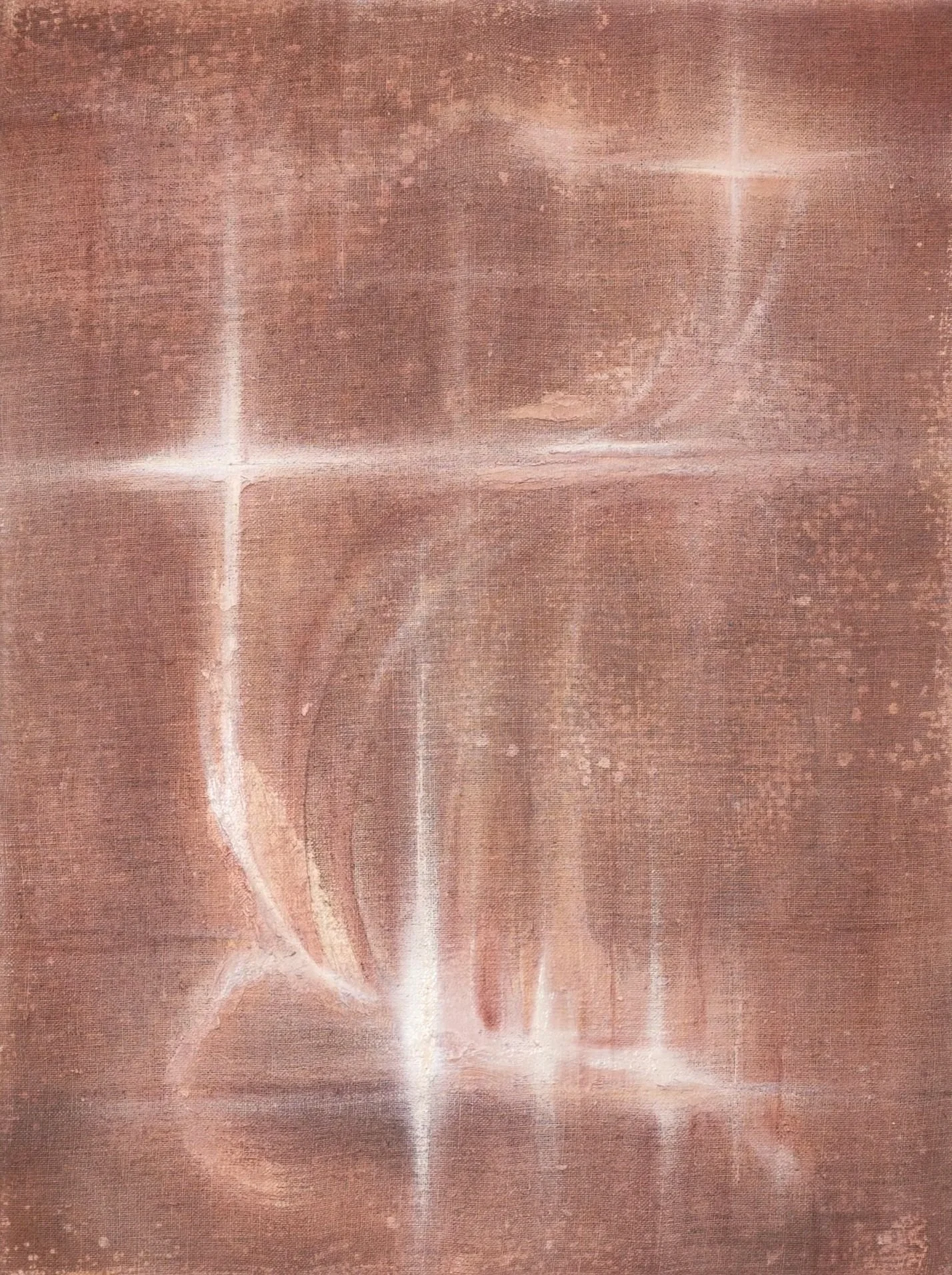 Flesh ||, 2026. Oil on linen — 40 x 30 cm