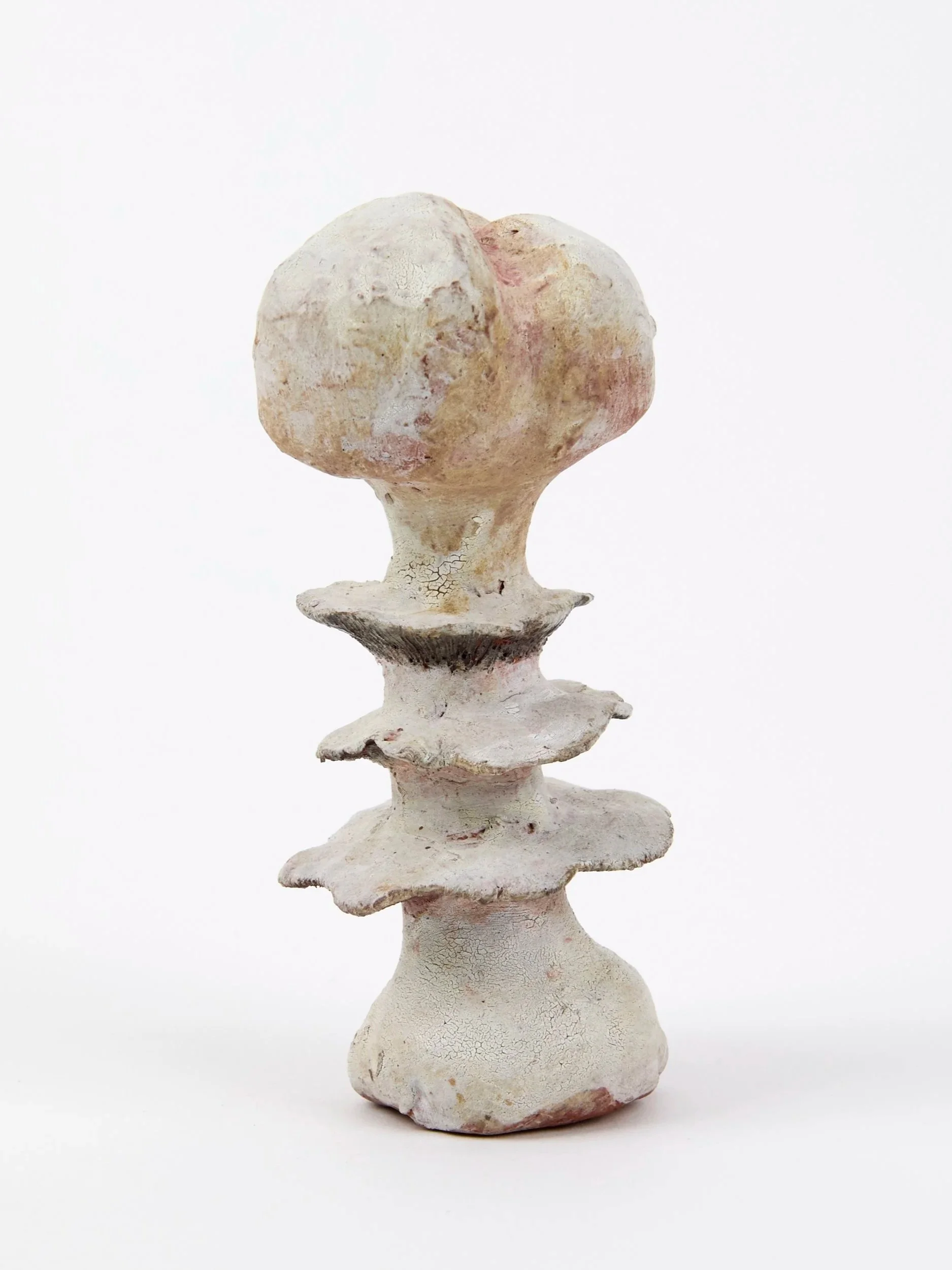 Viscera, 2026. Glazed earthenware — 12.5 x 6 x 6 cm