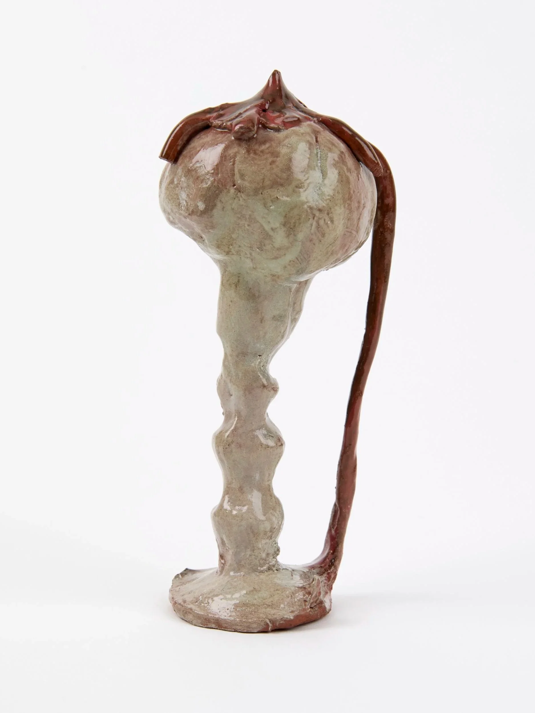 Pulp, 2026. Glazed earthenware — 16 x 5 x 5 cm