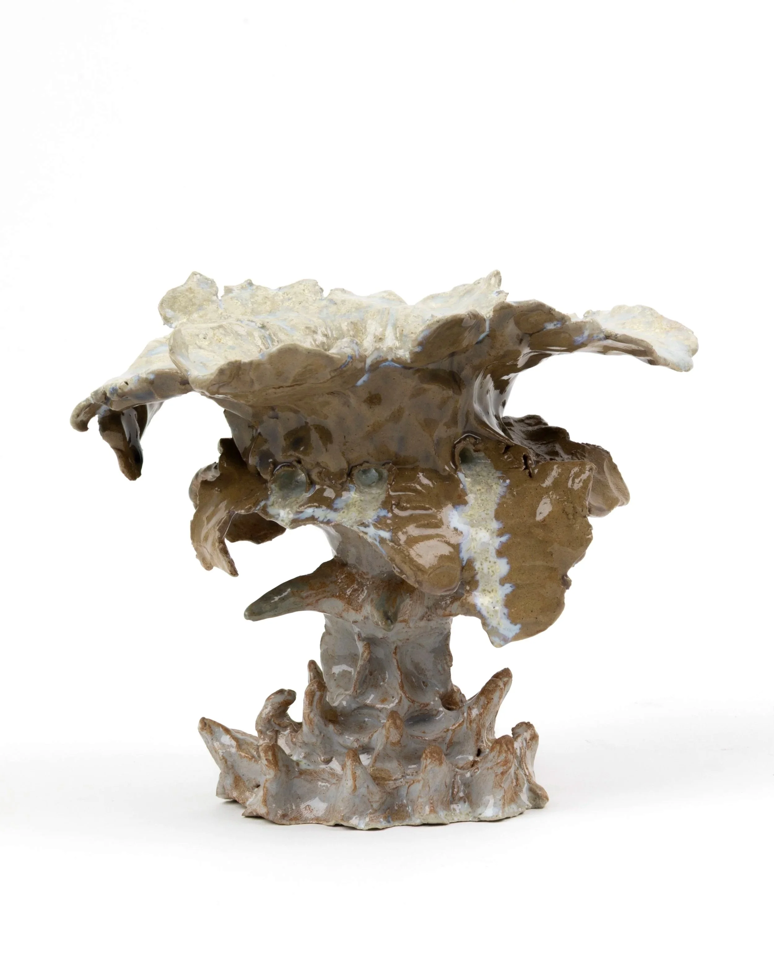 Noctilucent, 2026. Glazed stoneware — 11.5 x 14 x 12 cm