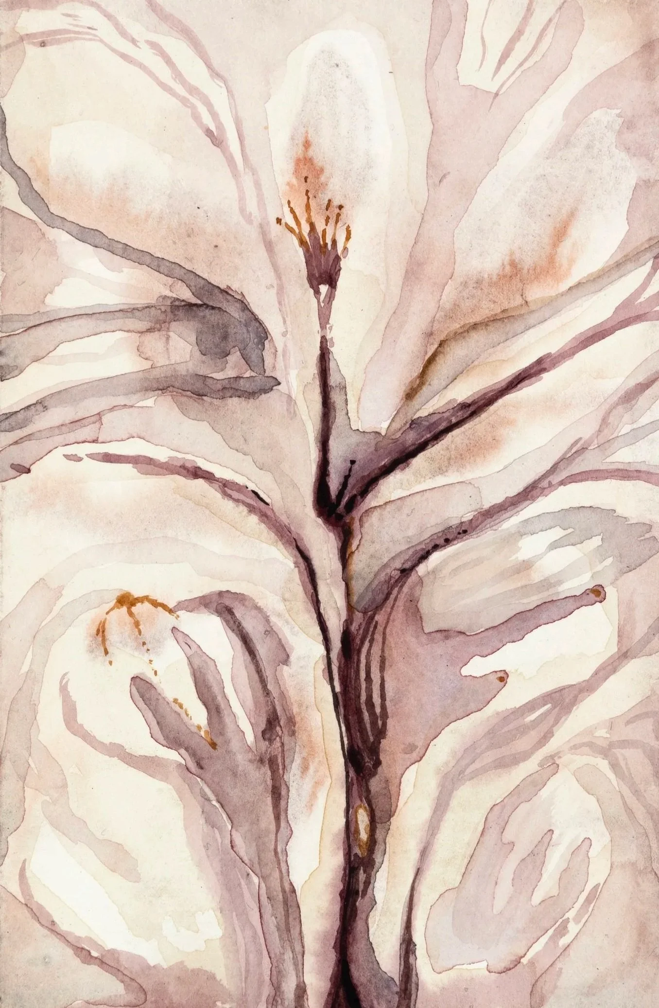 Infatuation, 2026. Watercolour on paper — 14.8 x 10 cm