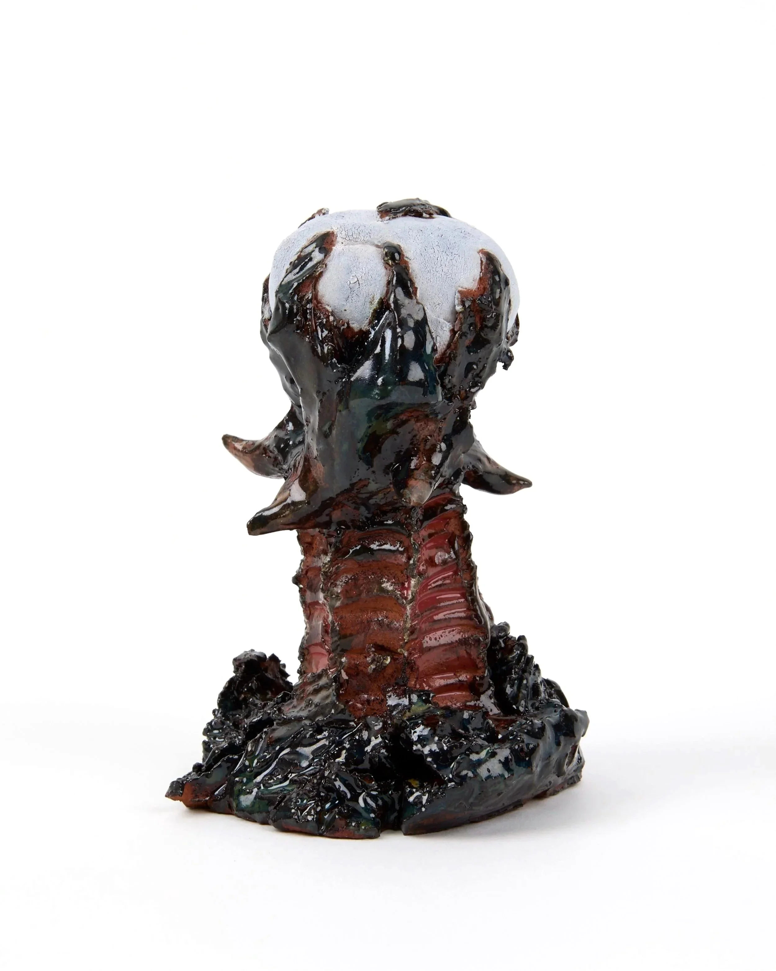 Intraorganismal, 2026. Glazed earthenware — 13 x 9 x 7 cm