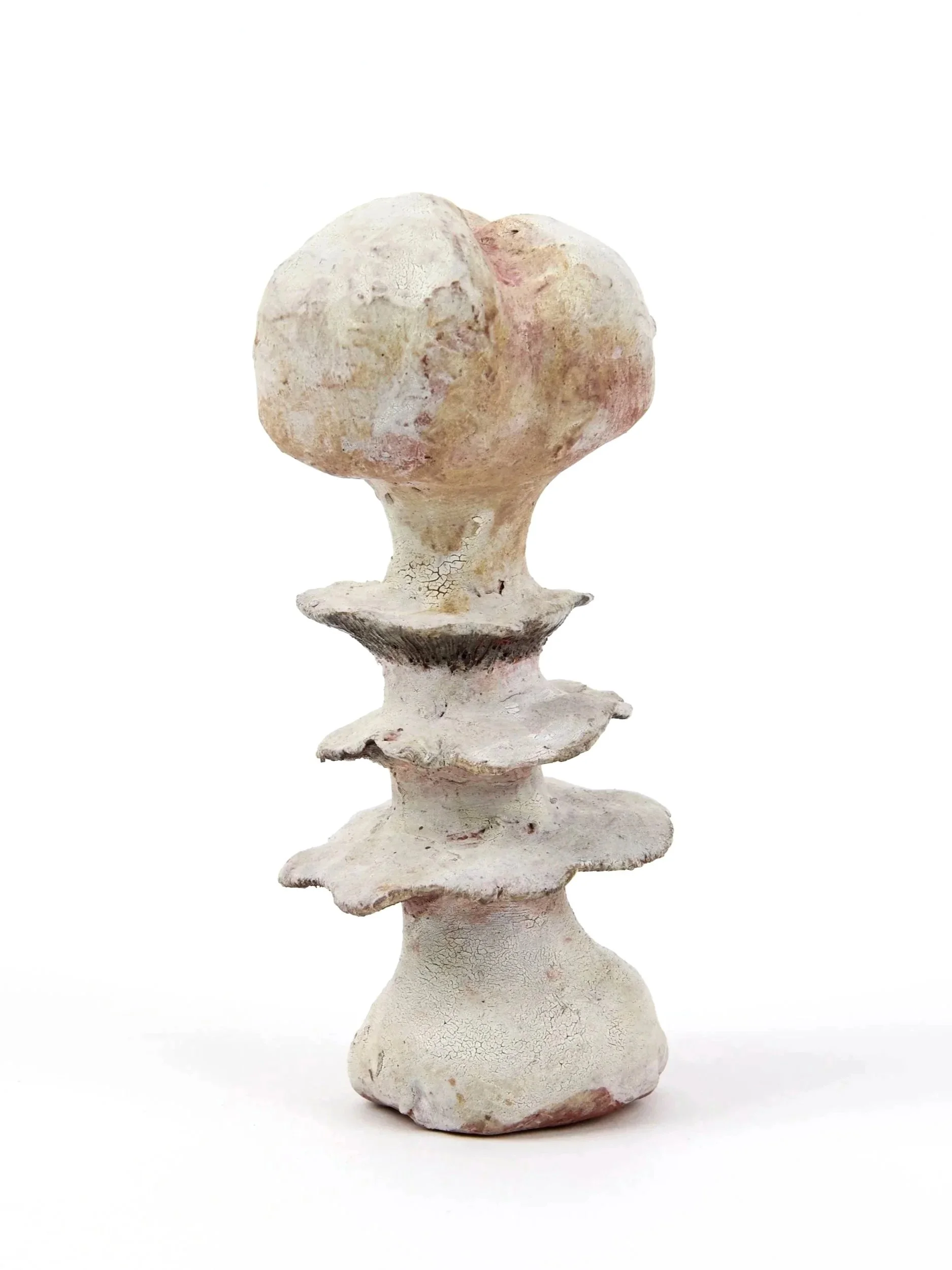 Viscera, 2026. Glazed earthenware — 12.5 x 6 x 6 cm