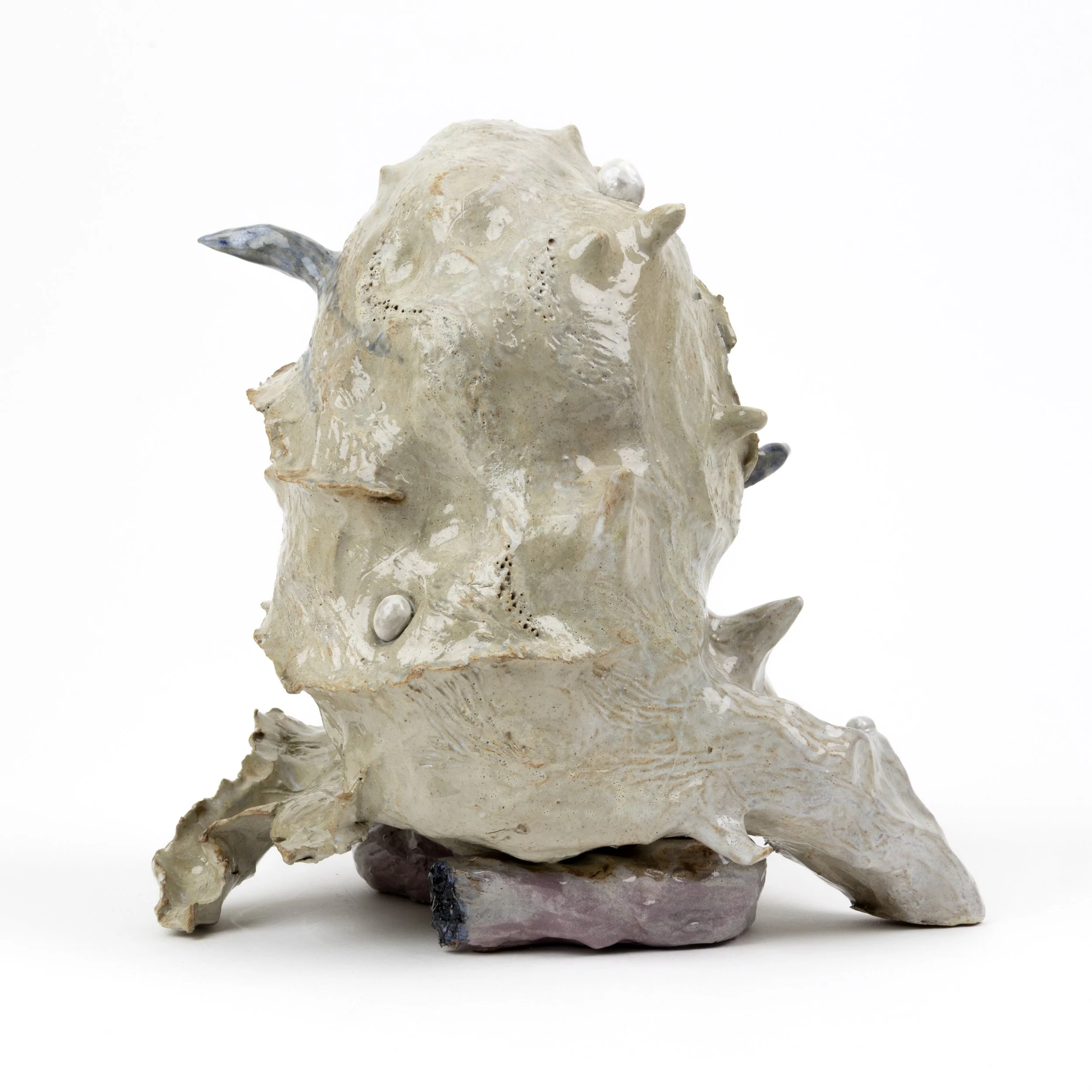Sphinecus, 2026. Glazed stoneware — 23.5 x 24 x 21 cm