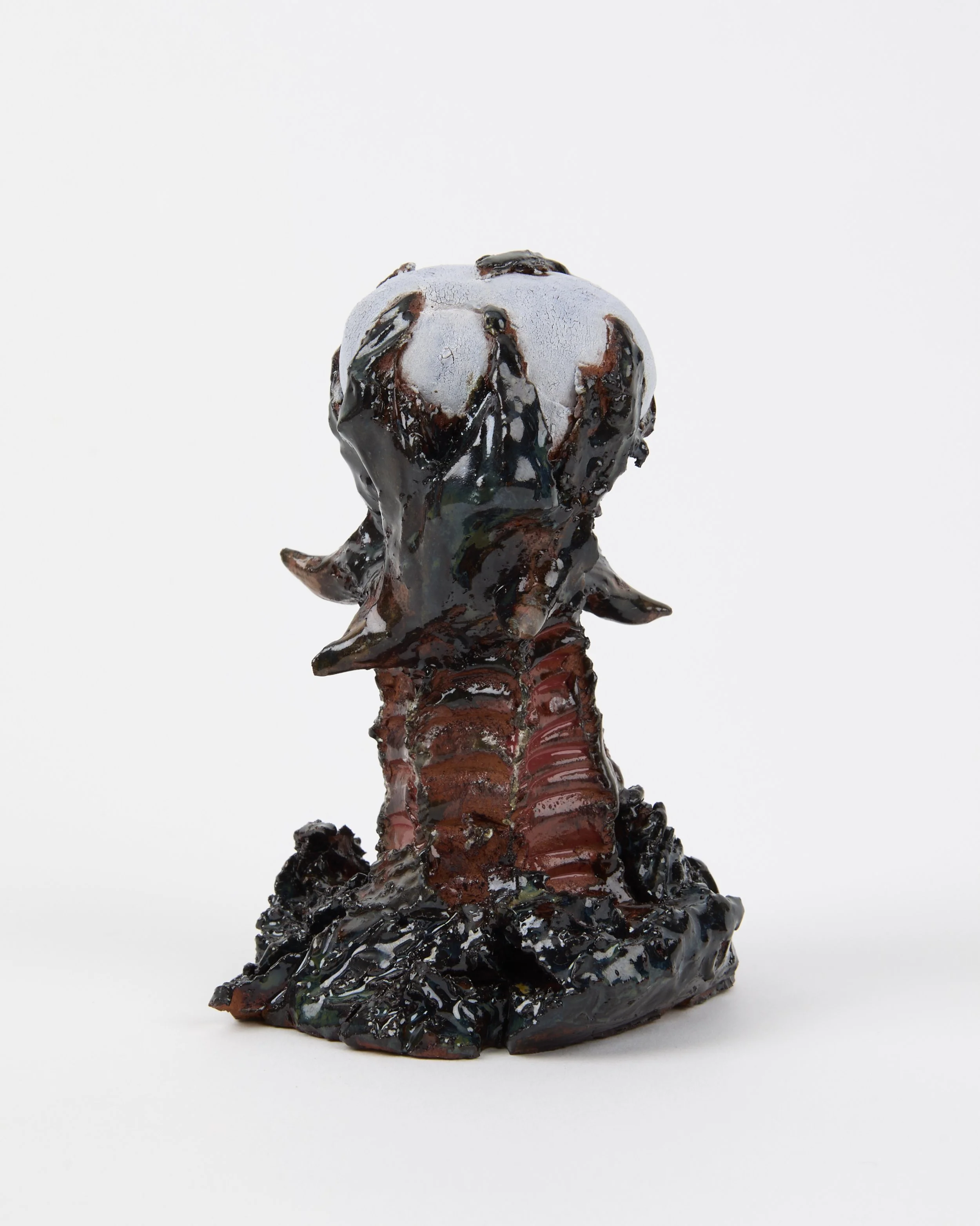 Intraorganismal, 2026. Glazed earthenware — 13 x 9 x 7 cm