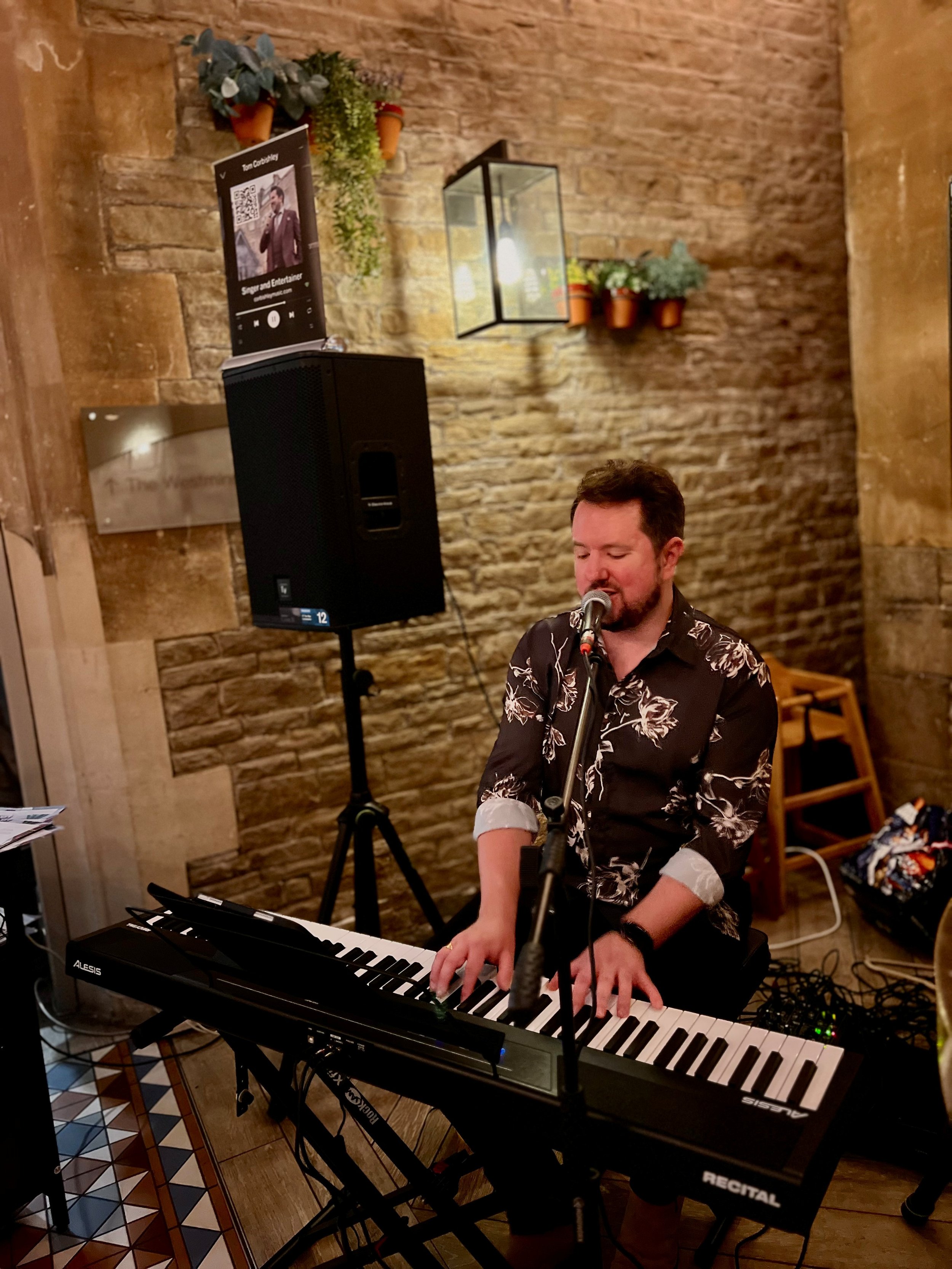 Join us in the Secret Garden for live tunes from Tom Corbishley