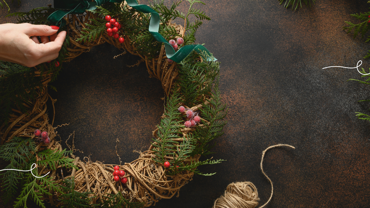 1st of December Wreath Making with Sarah Penny