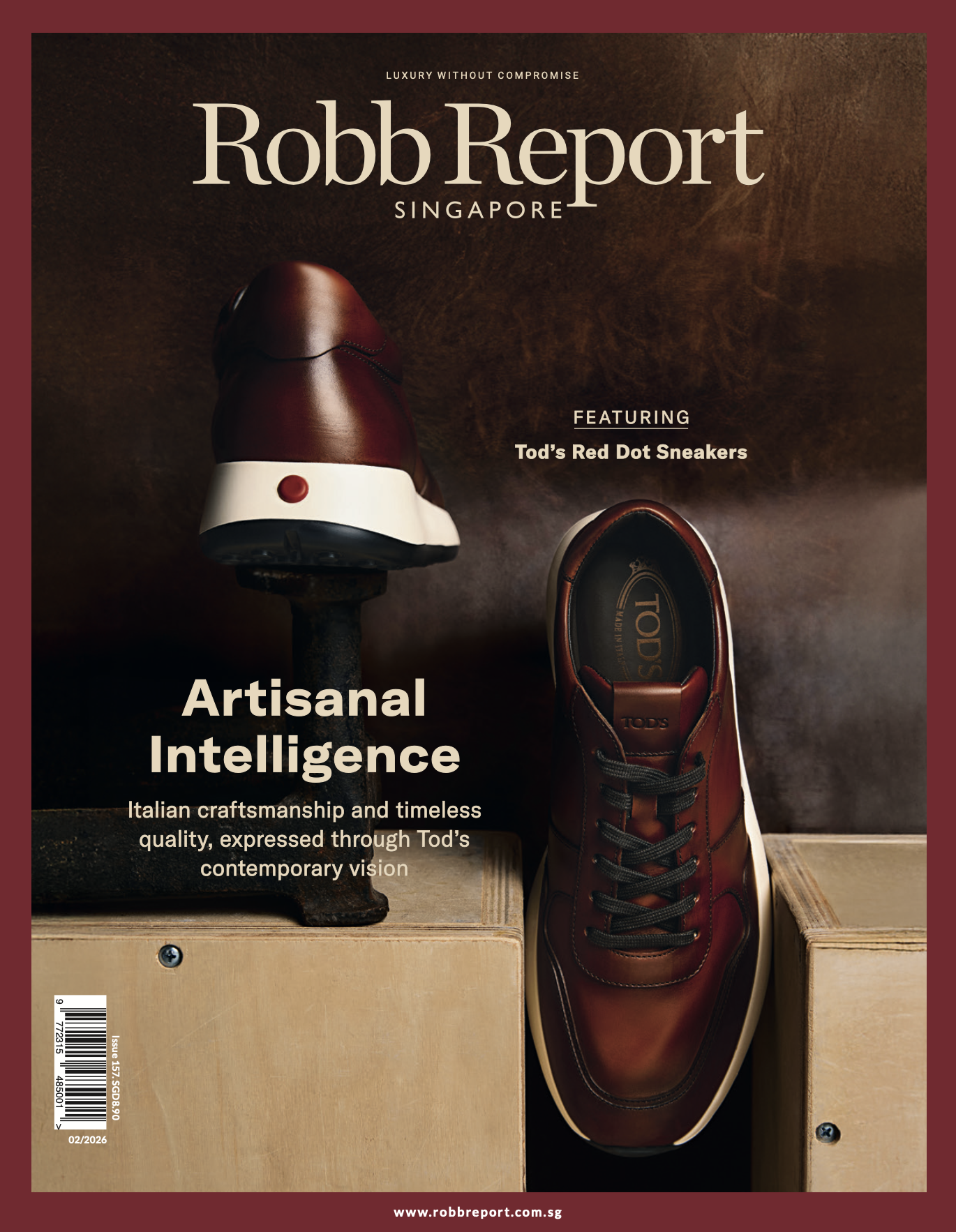 Robb Report x TODS Cover Feb 26