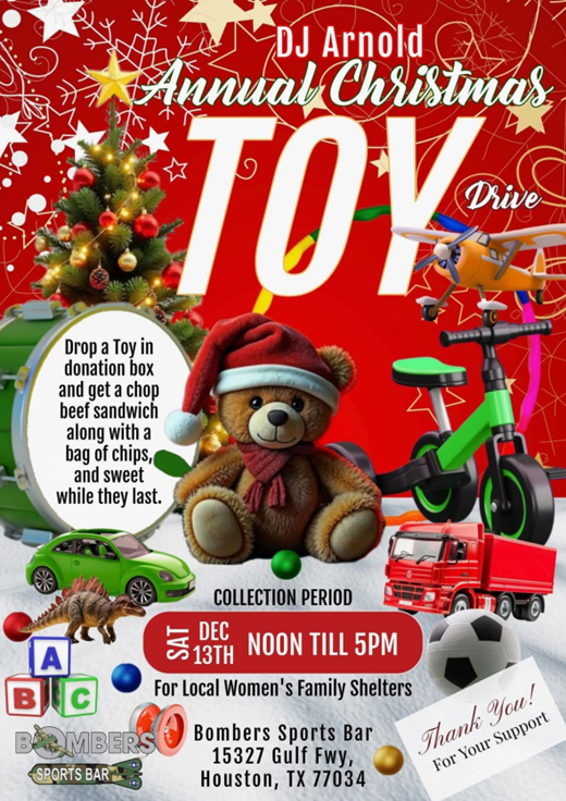 DJ Arnold Annual Christmas Toy Drive