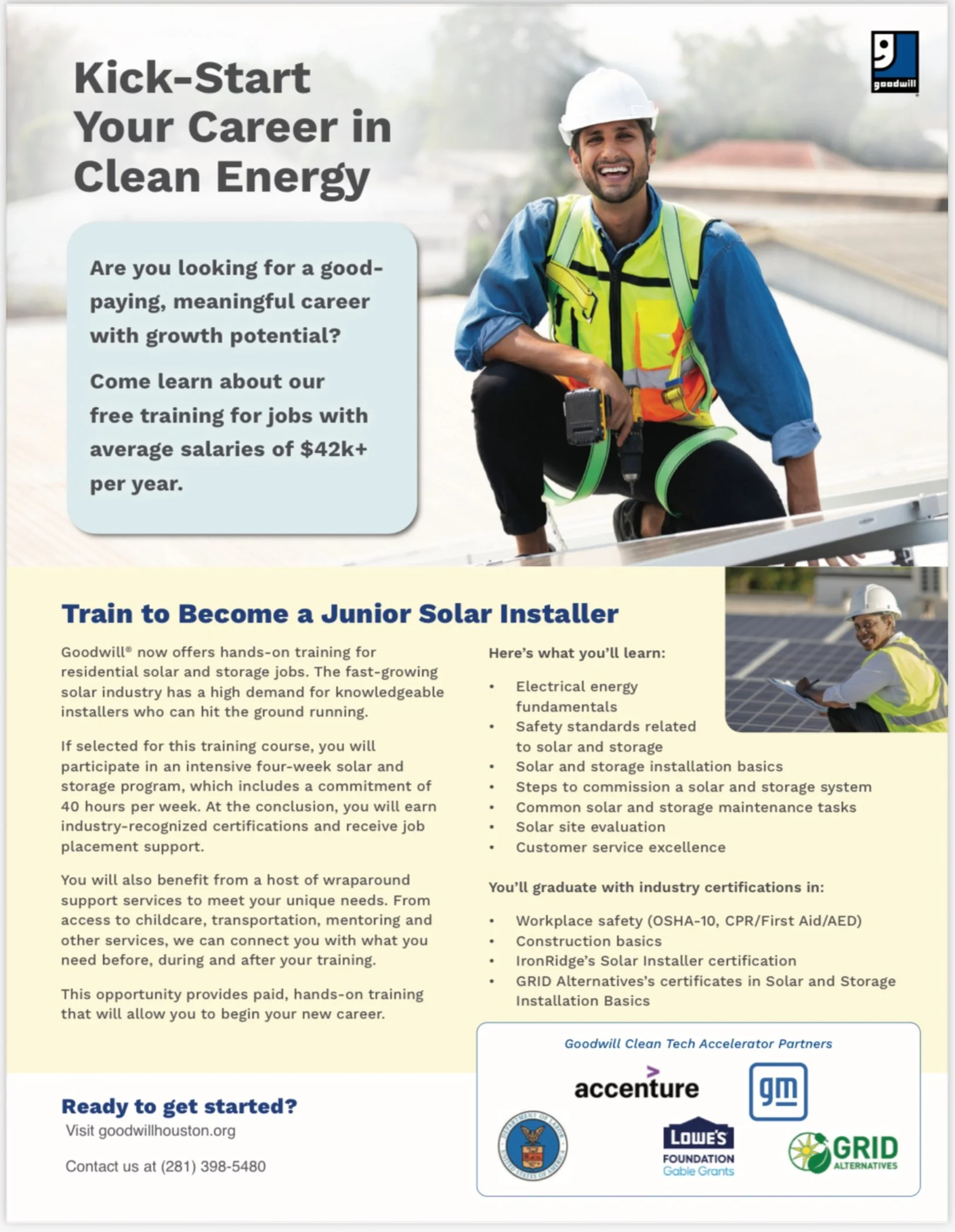 Please clcik on the image or call the number listed on the flyer for more information.