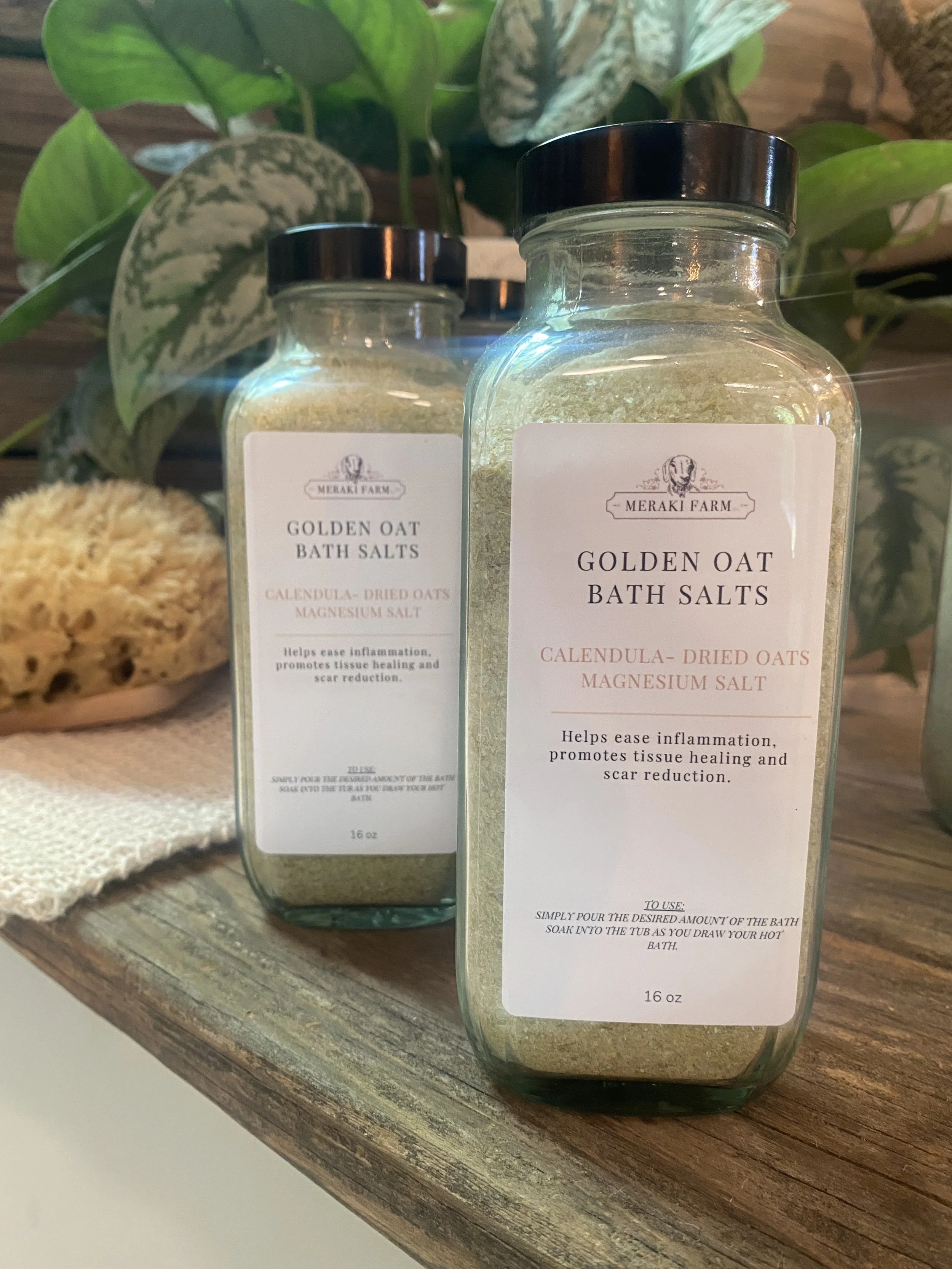 Golden Oats Bath Salt