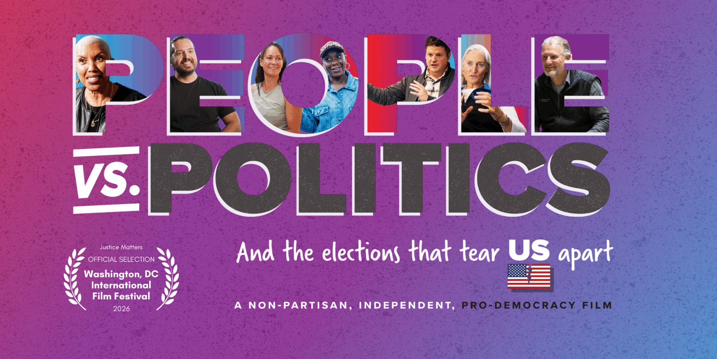"PEOPLE Vs. POLITICS" - FEATURE DOCUMENTARY 
