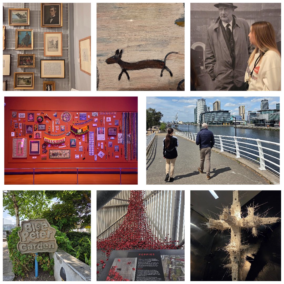 Students Visit an Art Exhibition🎨