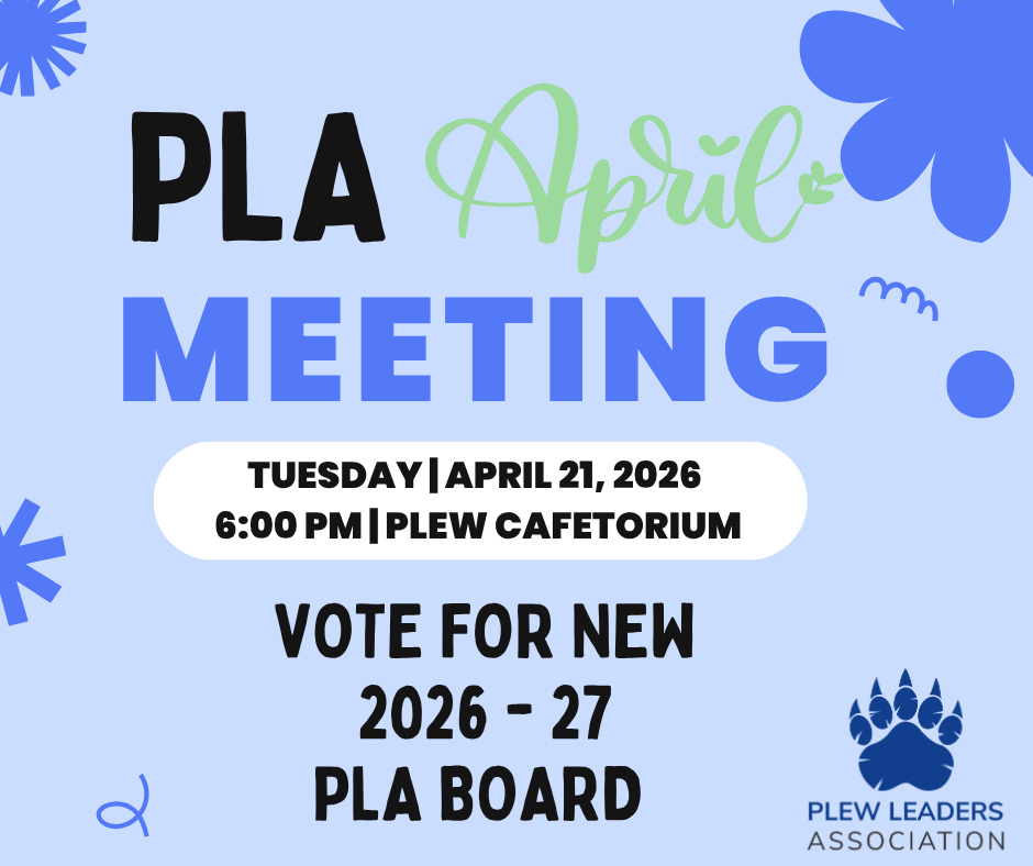 PLA April Meeting