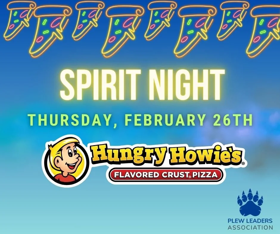 February Spirit Night: Hungry Howie’s Pizza