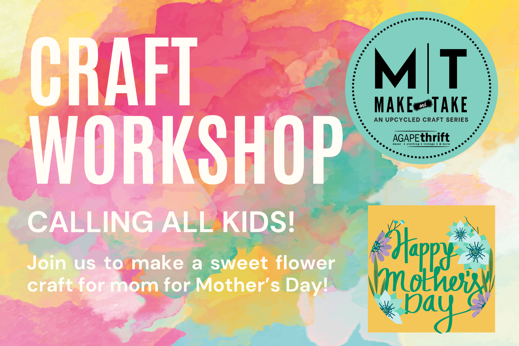 Make & Take Mother's Day Craft Class