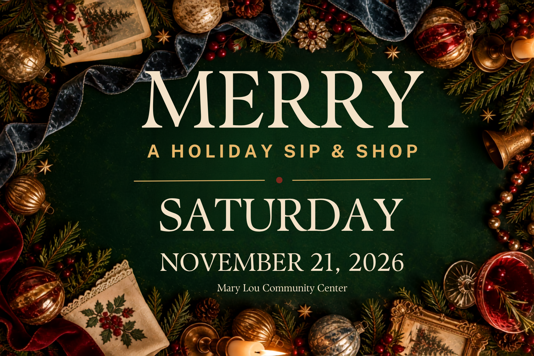 MERRY: A Holiday Sip & Shop 