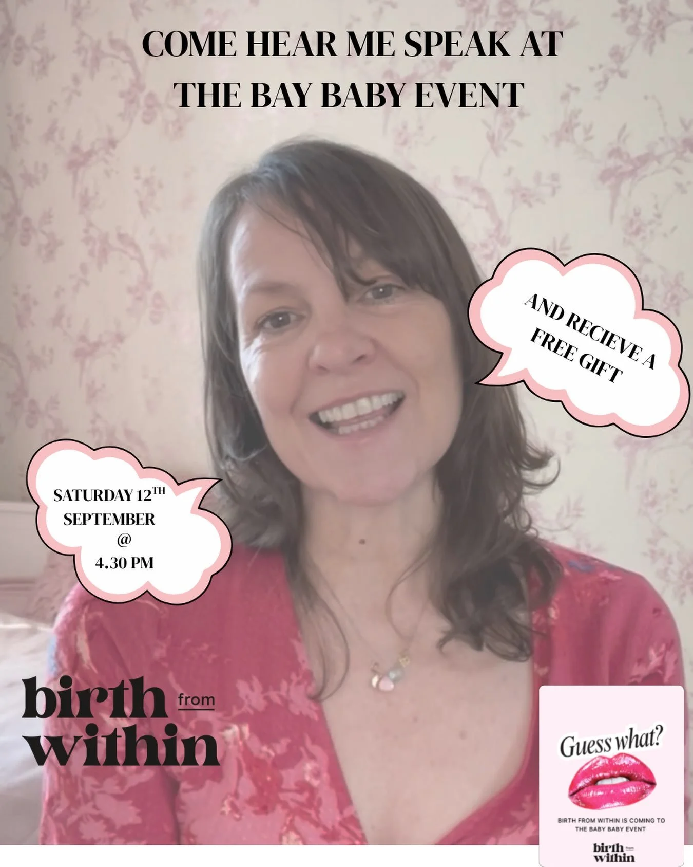 🎤 I&rsquo;ll be speaking at Bay Baby!

After more than 30 years supporting women through pregnancy and birth, there&rsquo;s one thing I feel more strongly about than ever:

Birth belongs to women.

I&rsquo;ll be speaking at Bay Baby on 12th Septembe