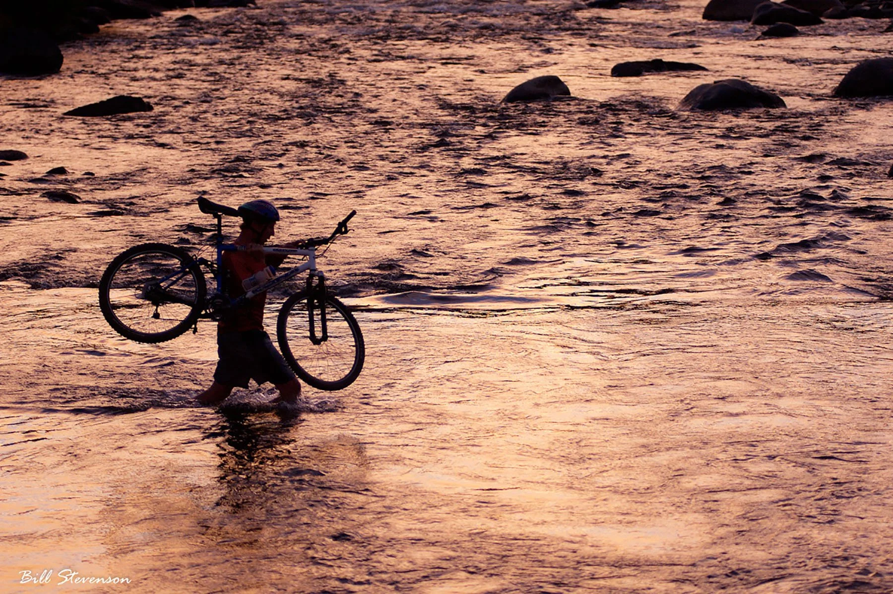 Royalty Free Biking Photo
