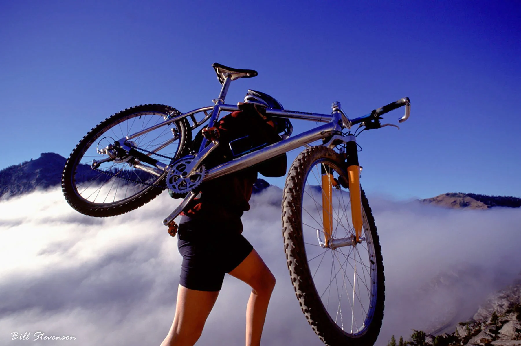 Royalty Free Biking Photo
