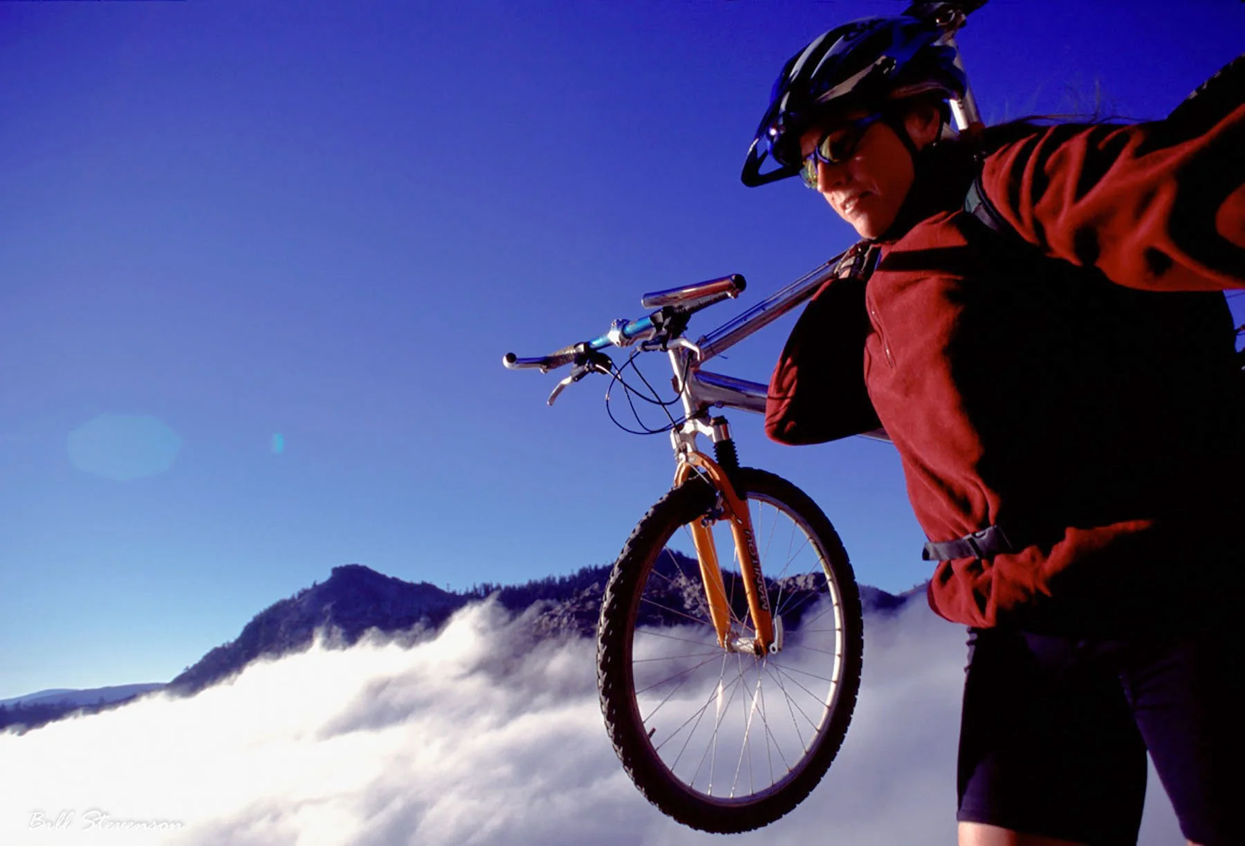 Royalty Free Biking Photo