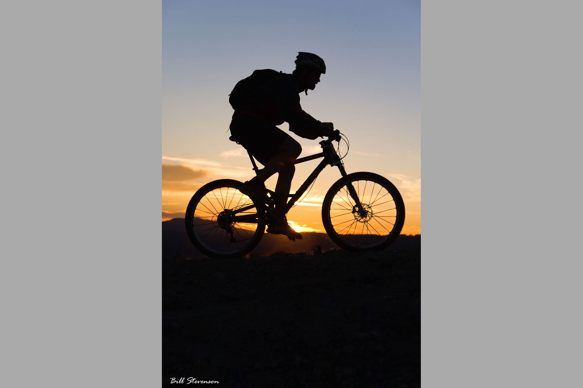 Royalty Free Biking Photo
