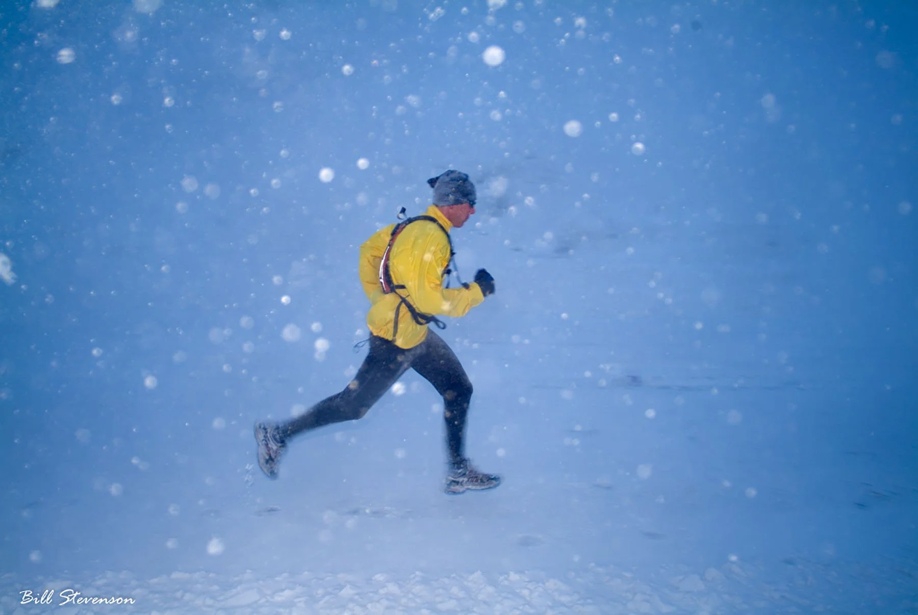 Running in Snow