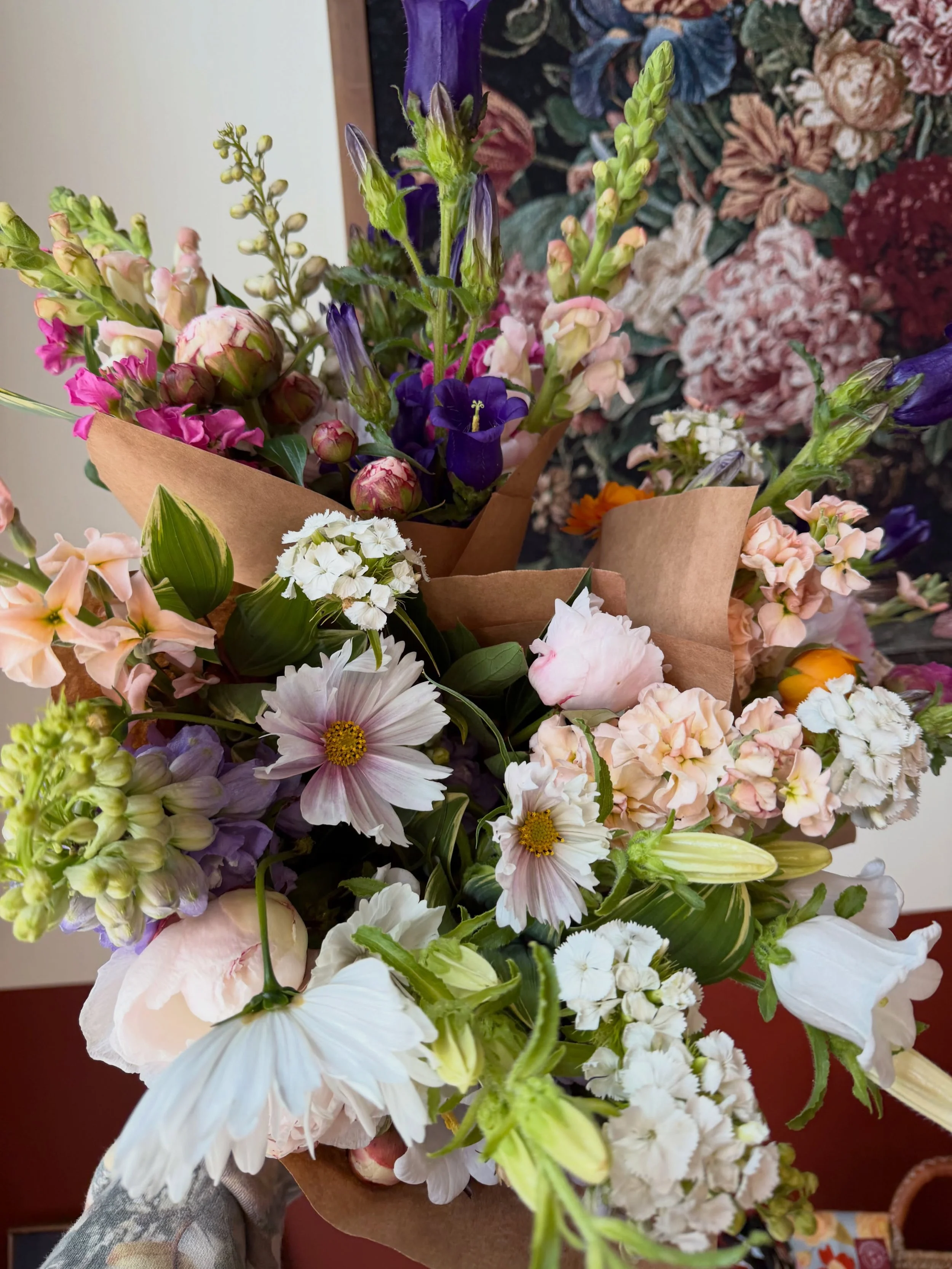 Another busy week at the shop, and our hearts are so full of gratitude! Thank you all for supporting us through the rainy days this week 🌧️

The shop is overflowing with fresh flowers and open today from 12&ndash;6 and tomorrow from 10&ndash;2. Come