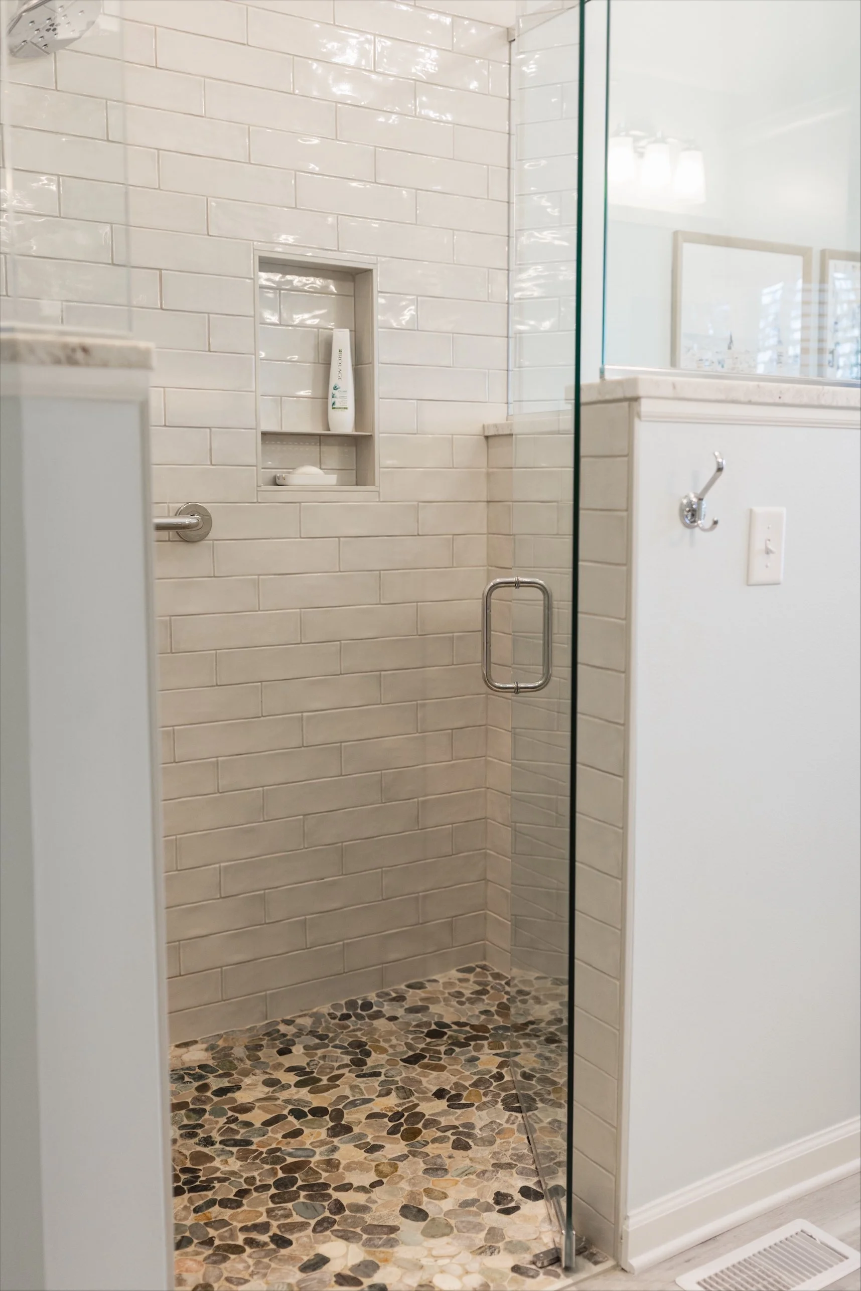 Carlisle Design Interiors, Creating Safe Places, Safety, Design, Shower, Tile, Bathroom, Residential Design, Bespoke Interiors, Home, Bath, Custom, Shower