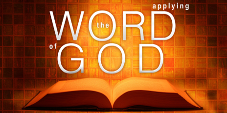 Applying The Word Of God