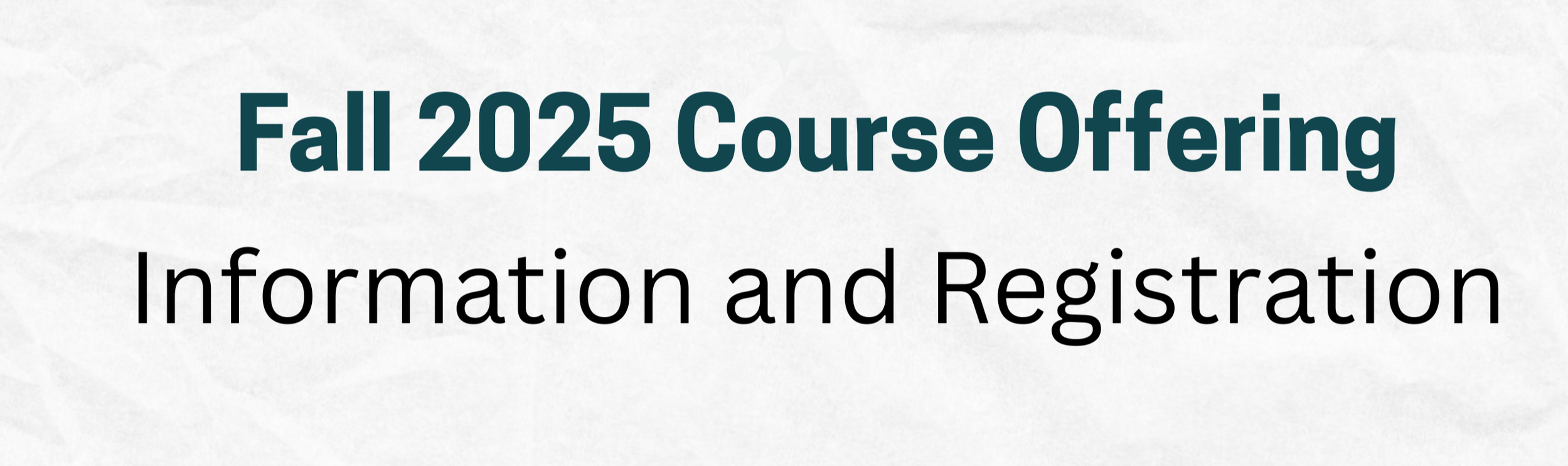 Fall Class Registration — McComb church of Christ