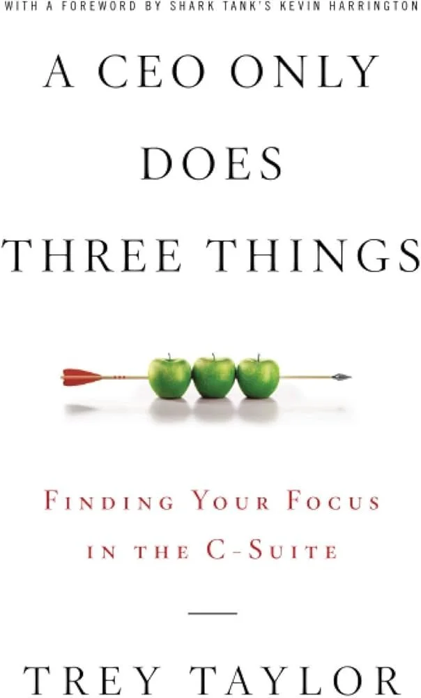 A CEO Only Does Three Things