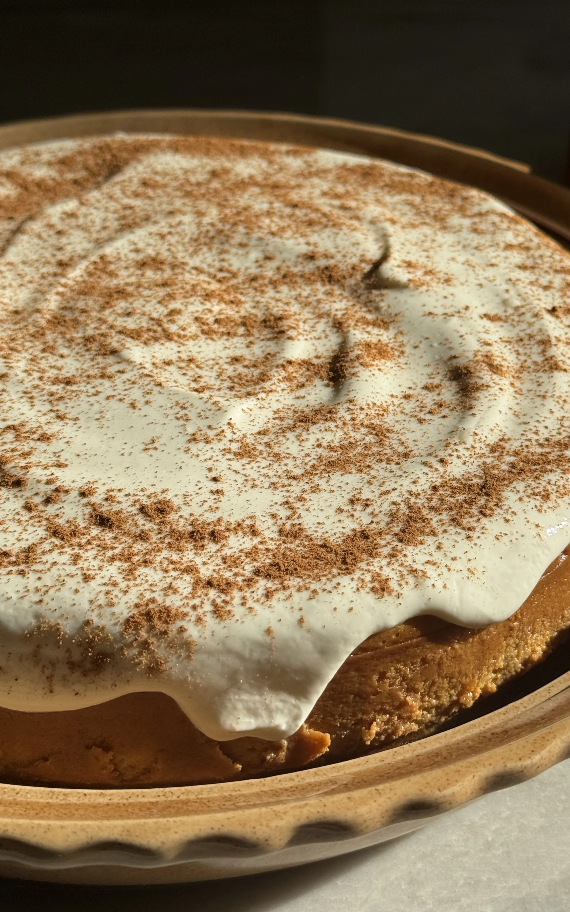 PUMPKIN CHEESECAKE
