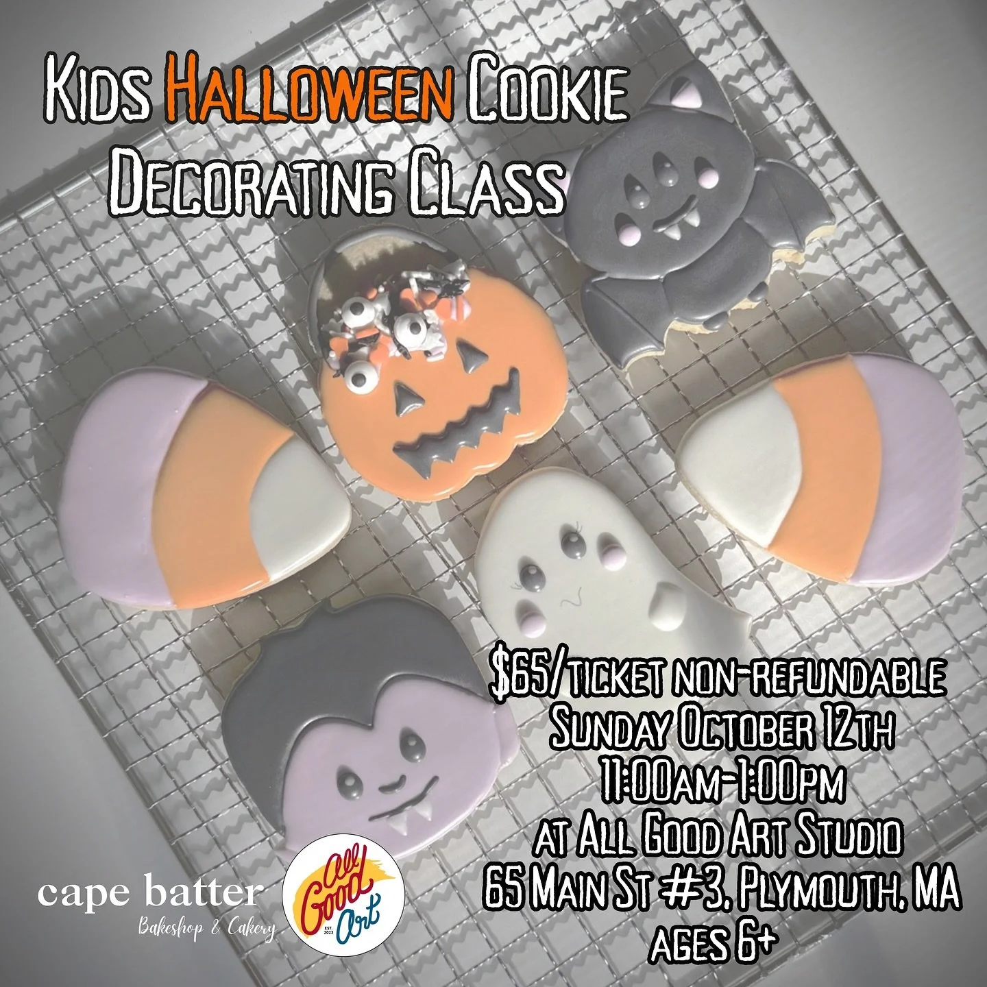 🎃 Fall fun is baking up in Downtown Plymouth! 🍂
Join us @allgoodartstudio for hands-on cake and cookie decorating classes this October — the perfect fall activity for kids and adults alike! Whether you’re looking for a fun family outing