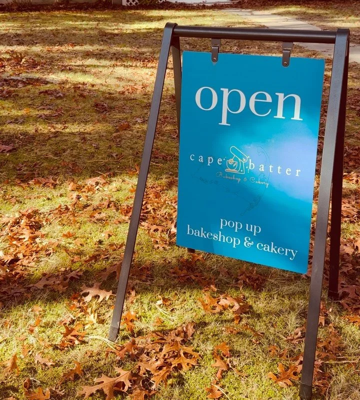 Last Porch Pop-Up Before Thanksgiving!
We&rsquo;re popping up tomorrow at the Porch Bakery with all the cozy-weekend treats: brookies, PYO cookies, cake pops, hand pies, cake jars &amp; more.

Saturday (and hopefully Sunday&mdash;weather pending!) fr