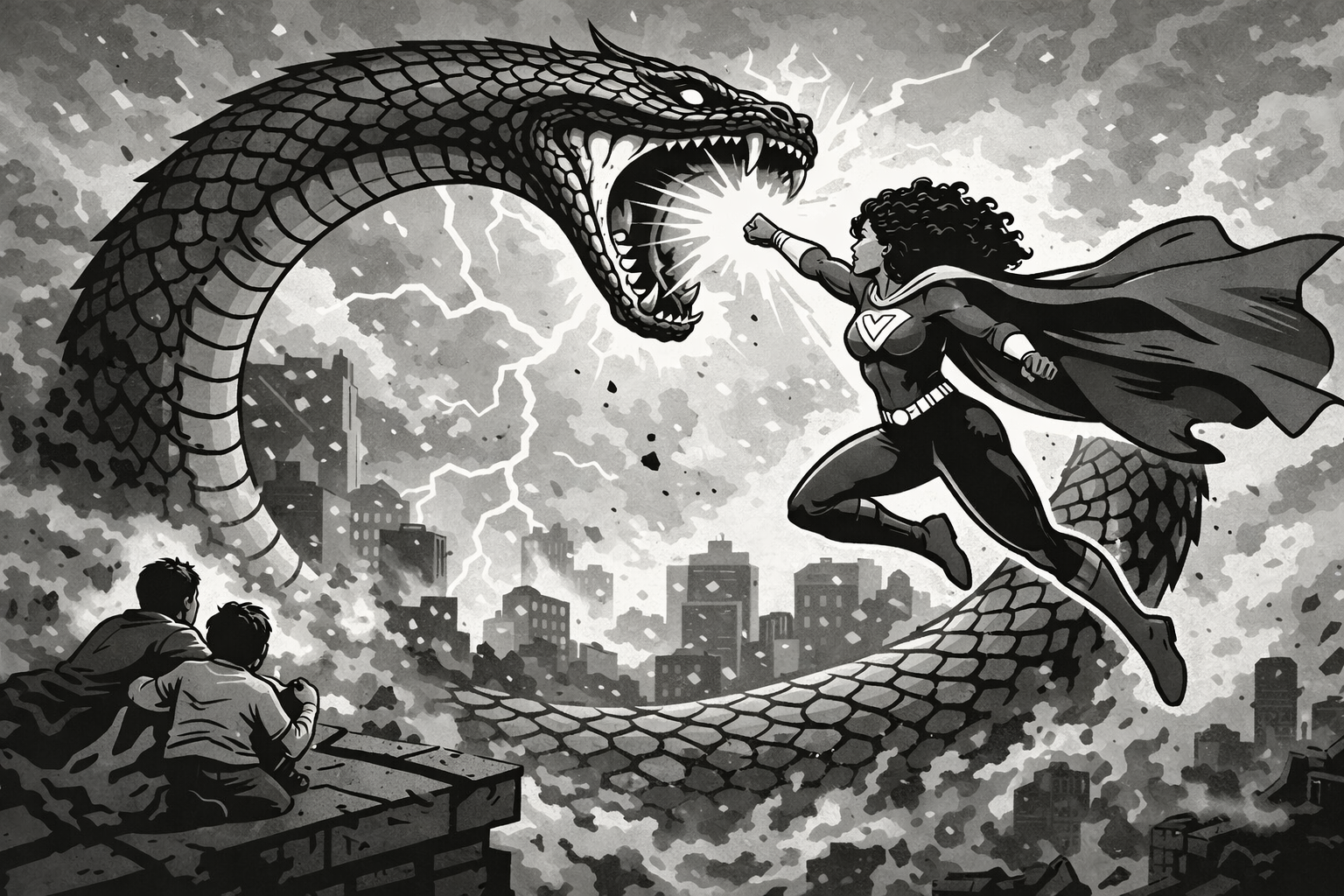 Snakes and Superheroes….

When Superheroes Don’t Show Up: Finding Power in the Everyday Work of Super Communities